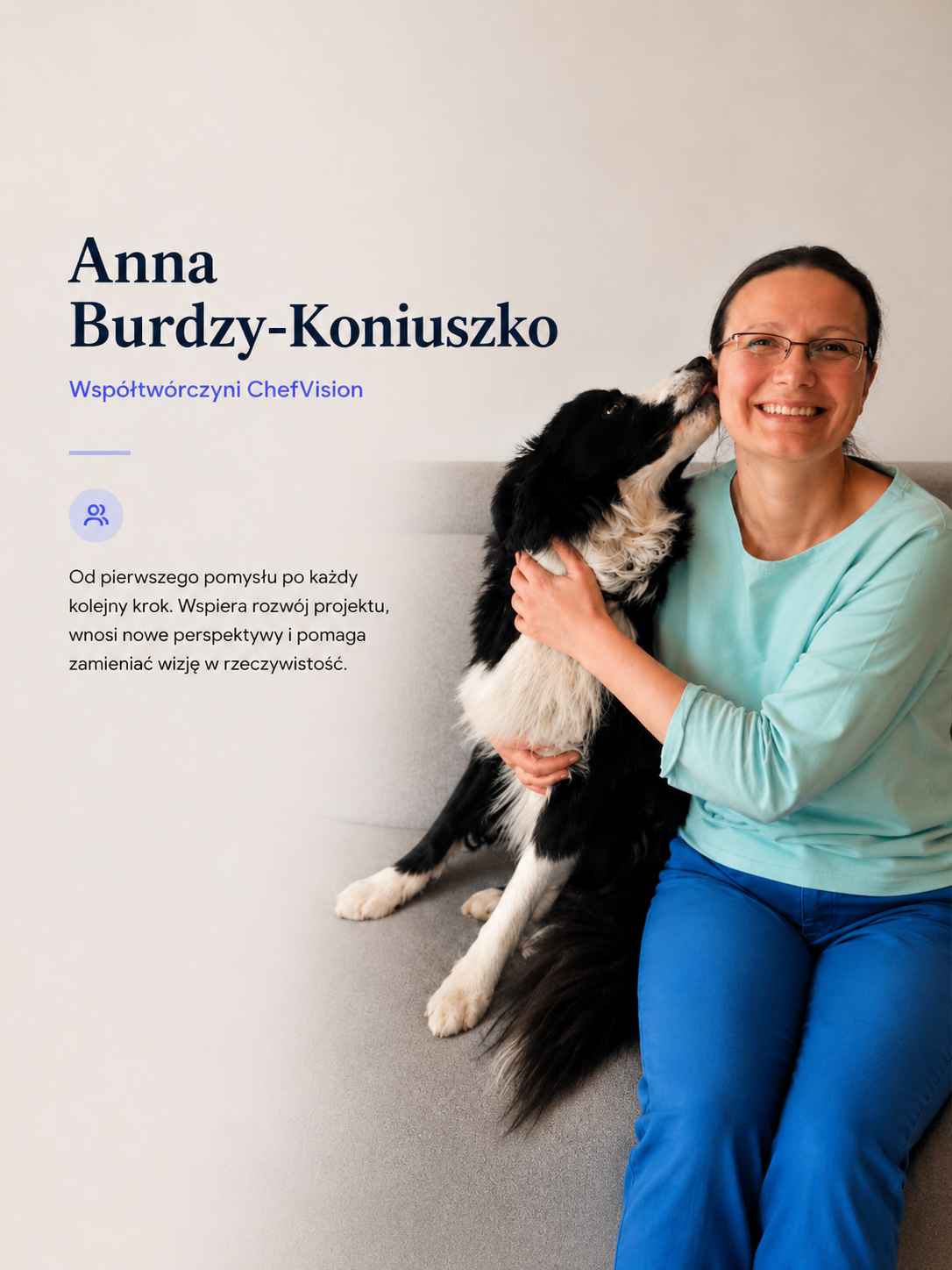 Anna Burdzy-Koniuszko — współtwórczyni ChefVision